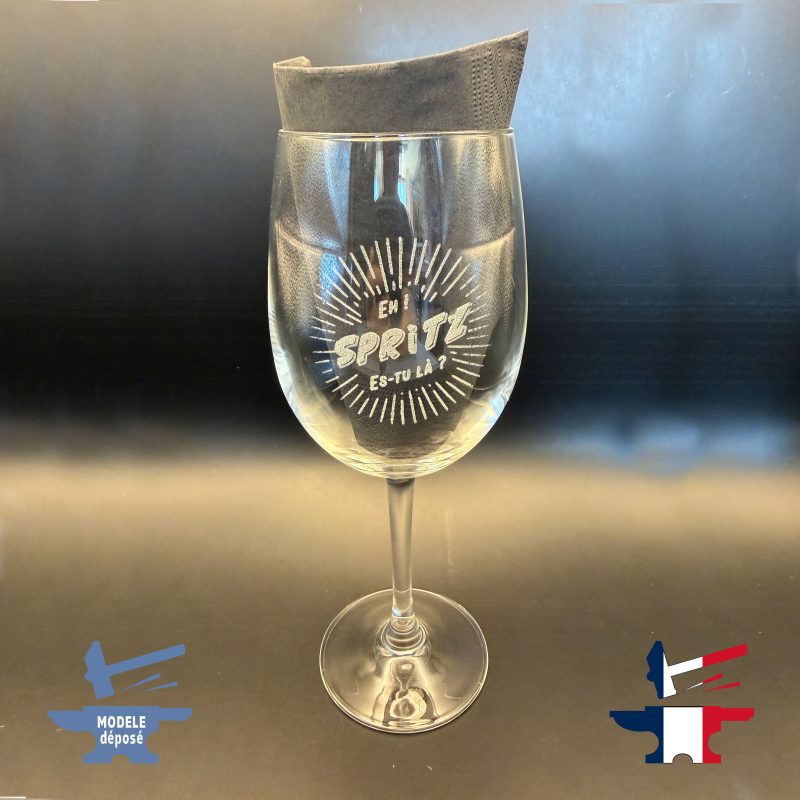 verre à Spritz gradué avec dosage