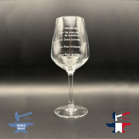 verre à vin gradué