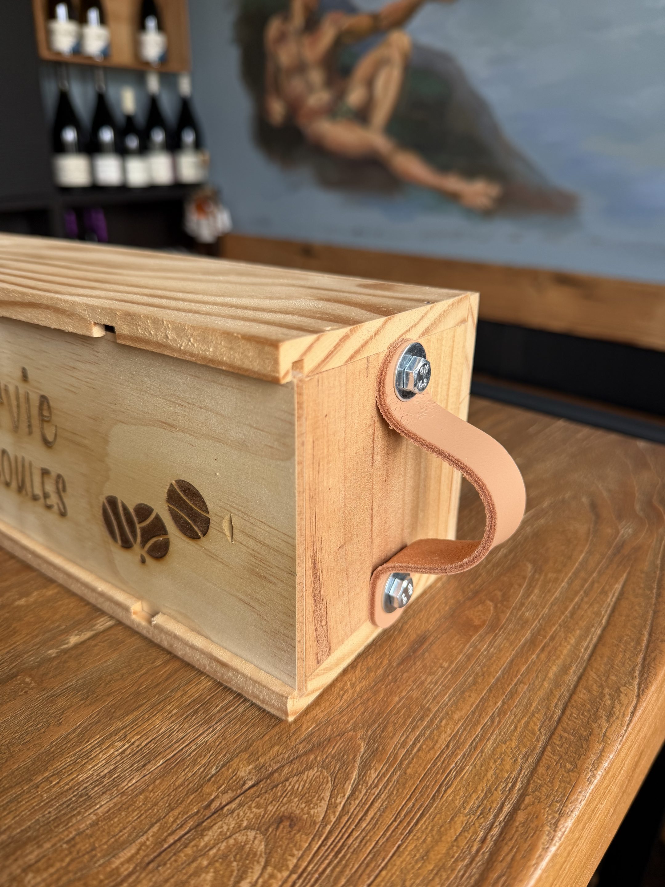 caisse de transport pour boules de pétanque