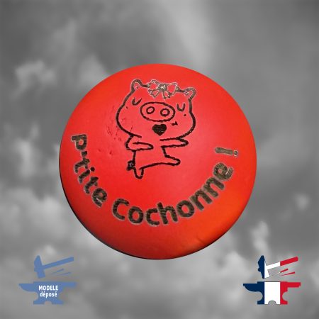 cochonnet rouge cochon qui danse "petite cochonne"